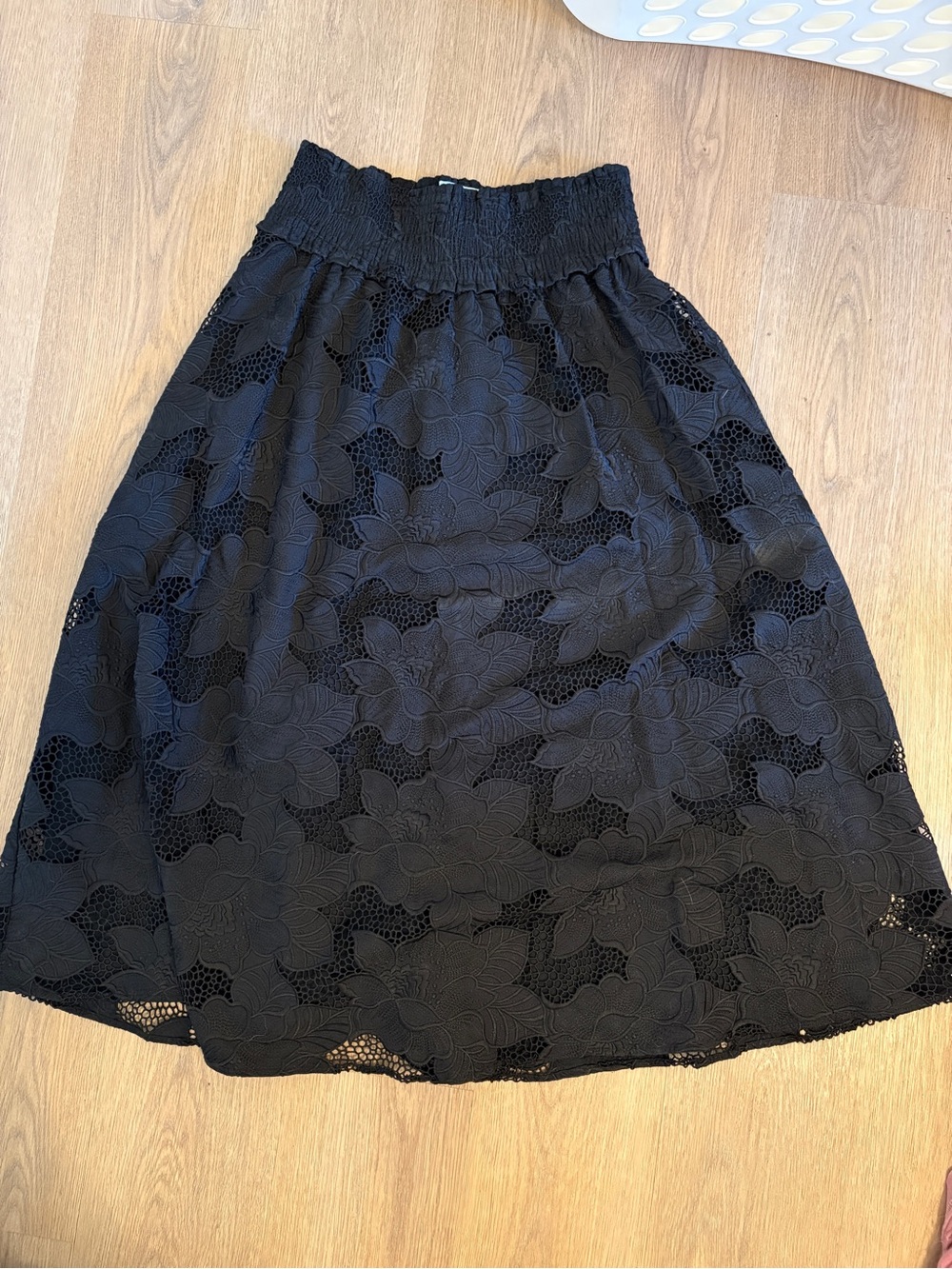 Black Lace Hill House Skirt